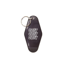 Jumble Stacks Plastic Keychain Black