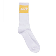 Cooper II Socks White / Mellow Yellow