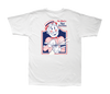 color: white ~ alt: LMC x PBR Bartender Tee