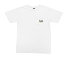 color: white ~ alt: Look out stock Pocket tee