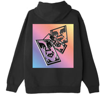 Chaos & Entropy Box Fit Pullover Hood Black