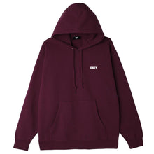 Bold Box Fit Pullover Hood Berry Wine