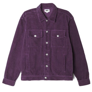 Theo Shirt Jacket Blackberry Wine