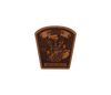 color: Leather ~ Alt: Knucklehead motor patch