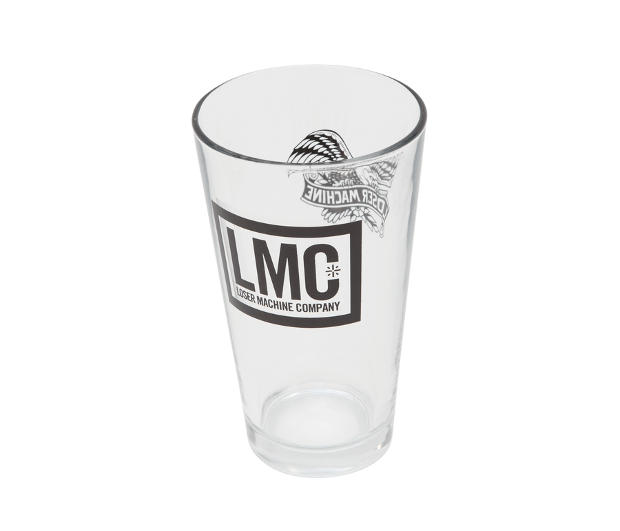 color: clear ~ alt: LMC Pint Glass