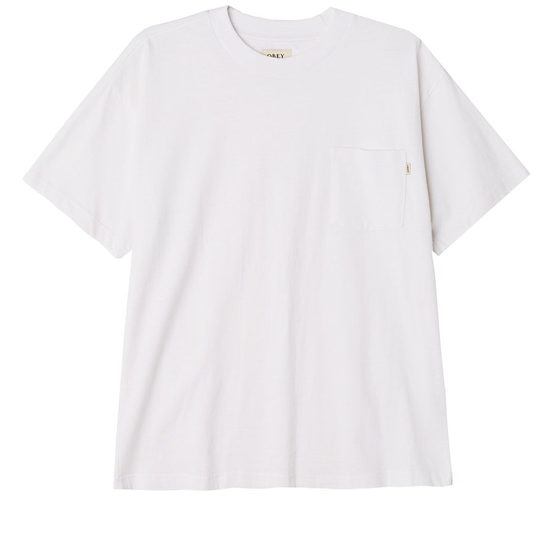 Ideals Recycled Pocket Tee White