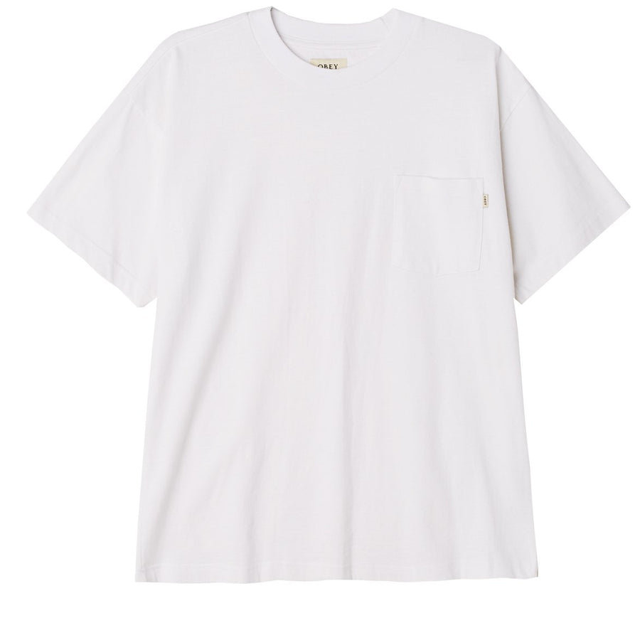 Ideals Recycled Pocket Tee White