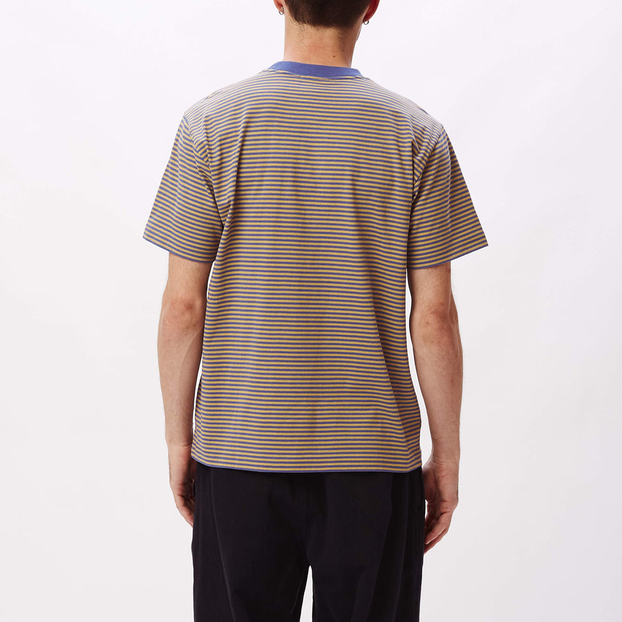 Idea LS Organic Stripe T-Shirt Almond Multi