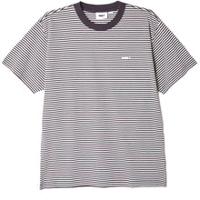 Idea LS Organic Stripe T-Shirt Aqua Multi