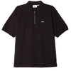 Idea Organic Half Zip Polo Black