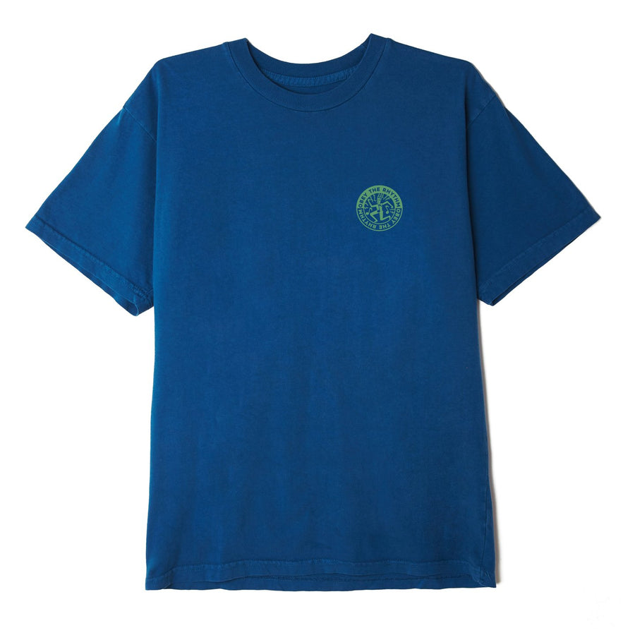 The Rhythm Organic T-Shirt blue sapphire