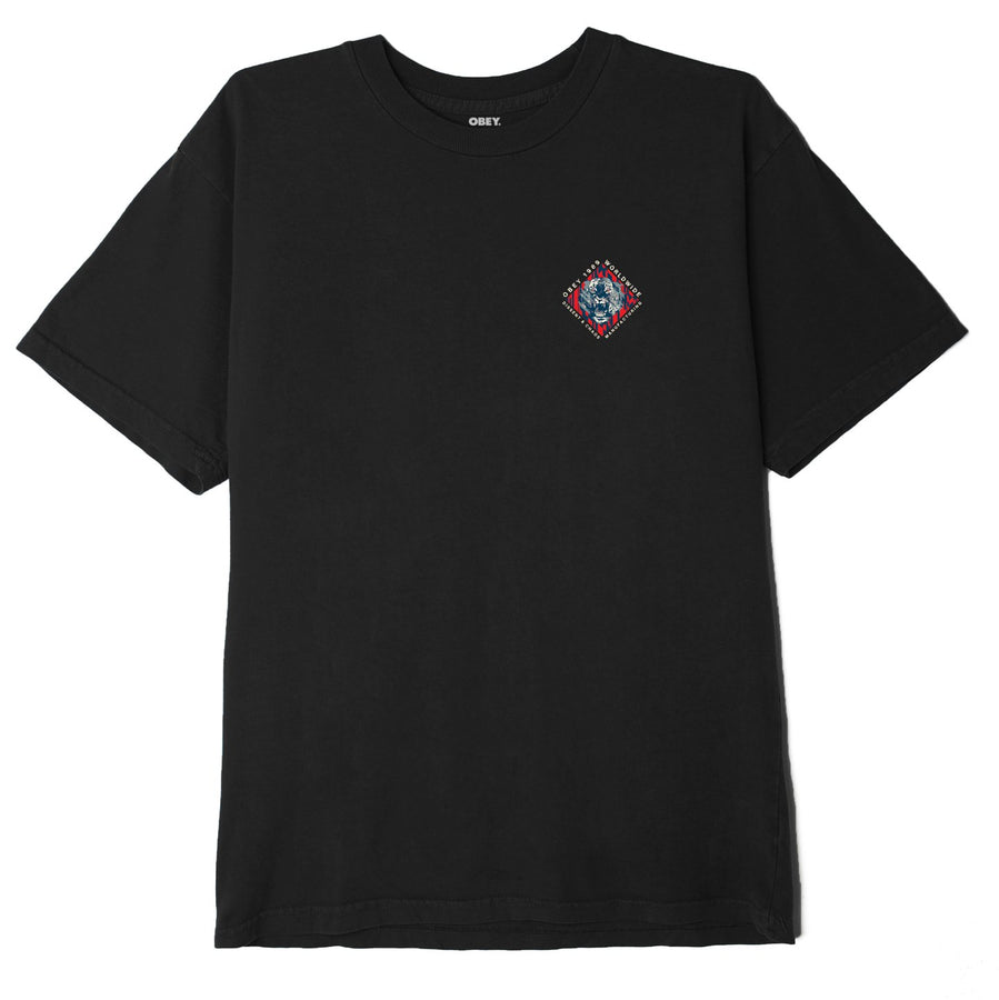 Dissent & Chaos Tiger Organic T-Shirt Black