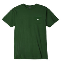 OBEY Jumbled Basic Pocket Tee Forest Green