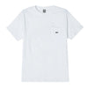 Jumbled Basic Pocket Tee White