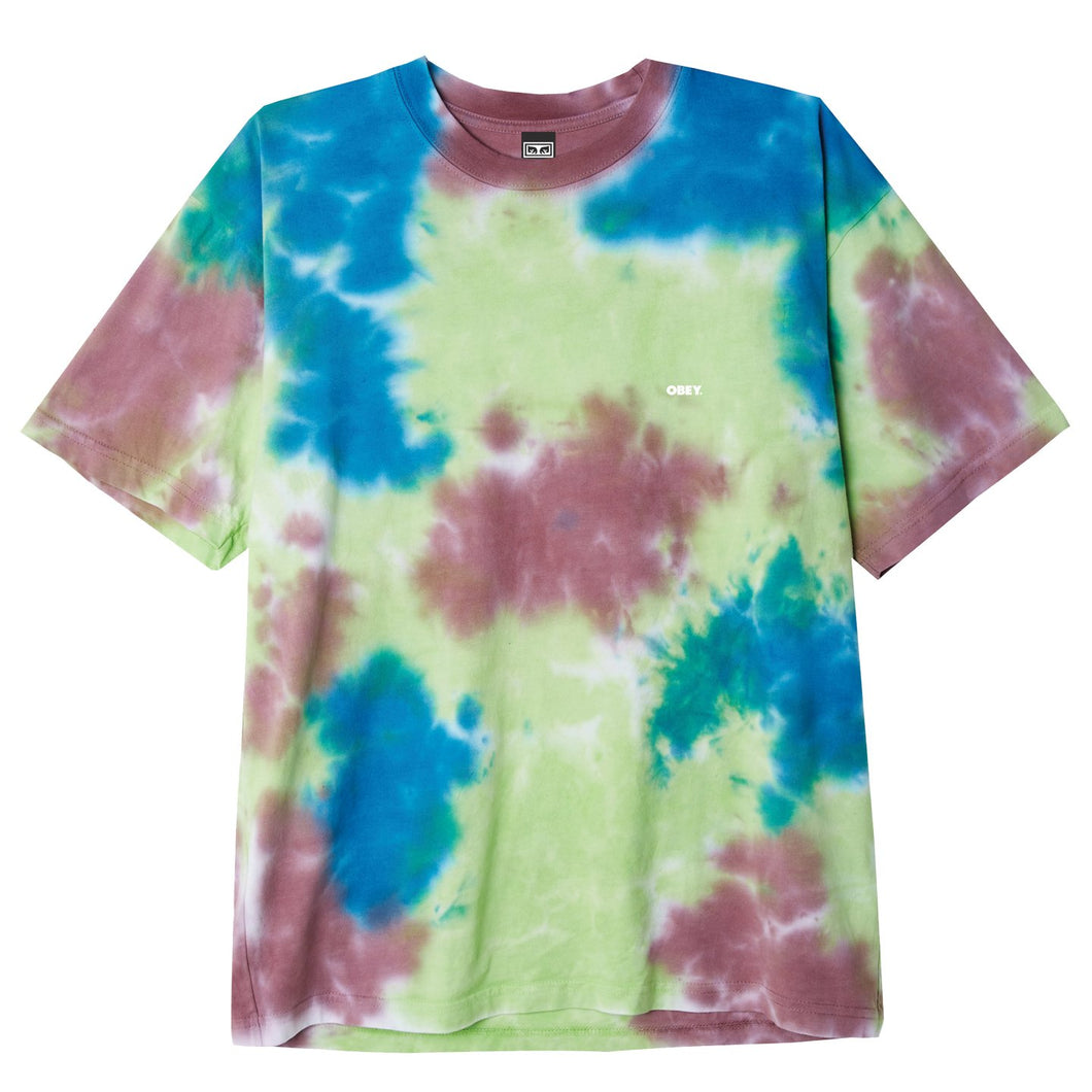 Bold Over Bleed Heavyweight Tie Dye LIME PUNCH