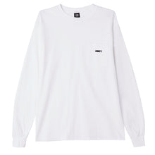 Bold LS Pocket T-Shirt White