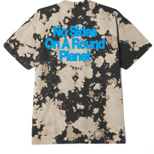 Our Planet Is In Your Hands Heavyweight Bleach Tie Dye T-Shirt Black