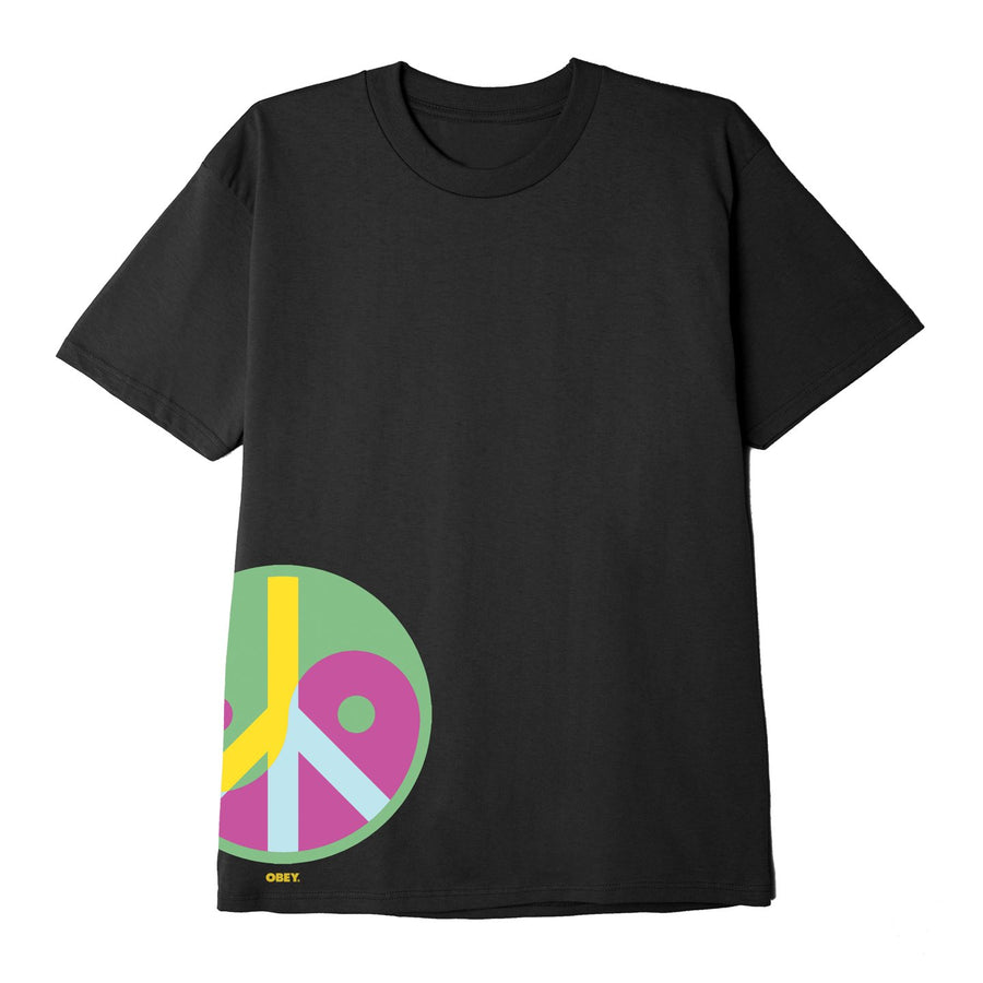 Love, Peace, Anarchy Classic T-Shirt black