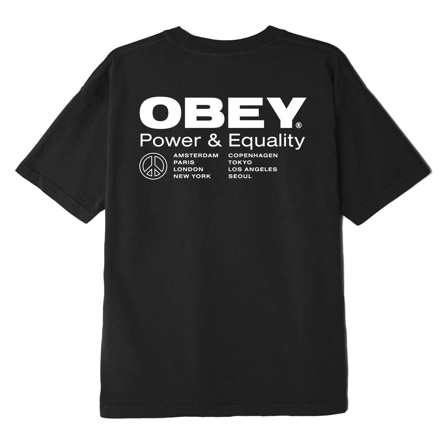 Power & Equality Classic T-Shirt Black