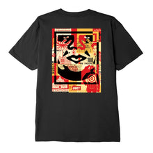 Face Collage Classic Tee Black