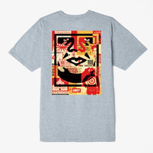 Face Collage Classic T-Shirt heather grey