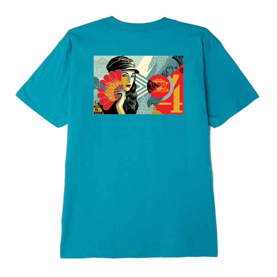 Fan The Flames Classic Tee Teal