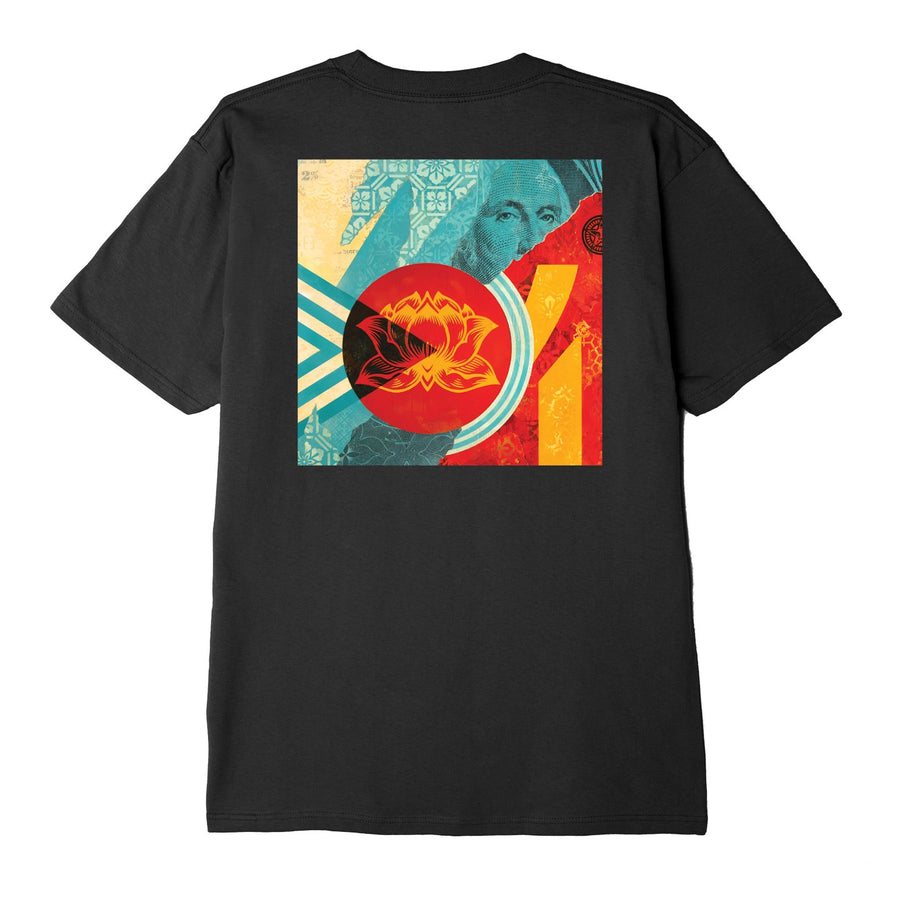Fan The Flames Canvas Classic Tee Black