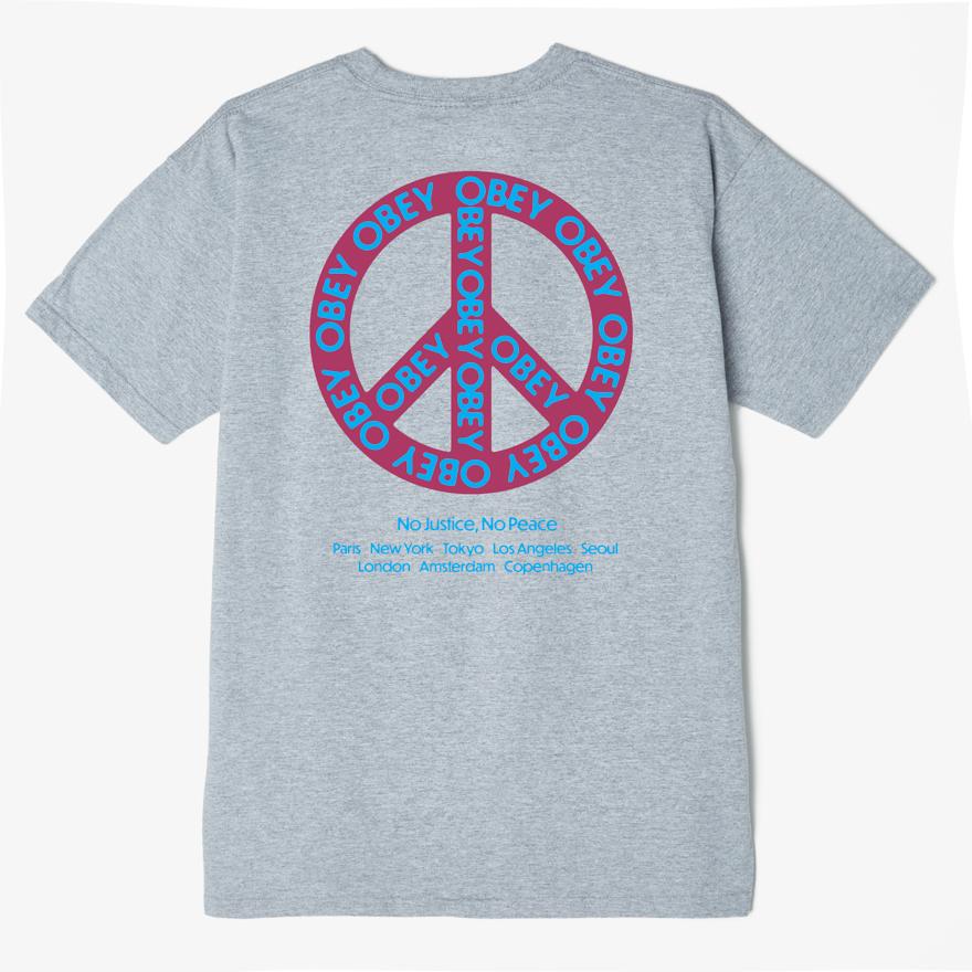 Peace Classic T-Shirt heather grey