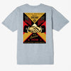 End Corruption Classic T-Shirt Heather Grey