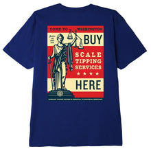 Scale Tipping Classic T-Shirt Navy