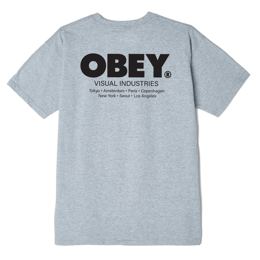Visual Industries Classic T-Shirt Heather Grey