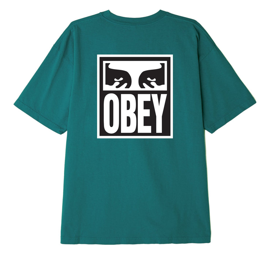 Eyes Icon II Heavyweight Box T-Shirt Bright Jade