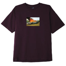 The Suburbs Heavyweight Box T-Shirt berry wine