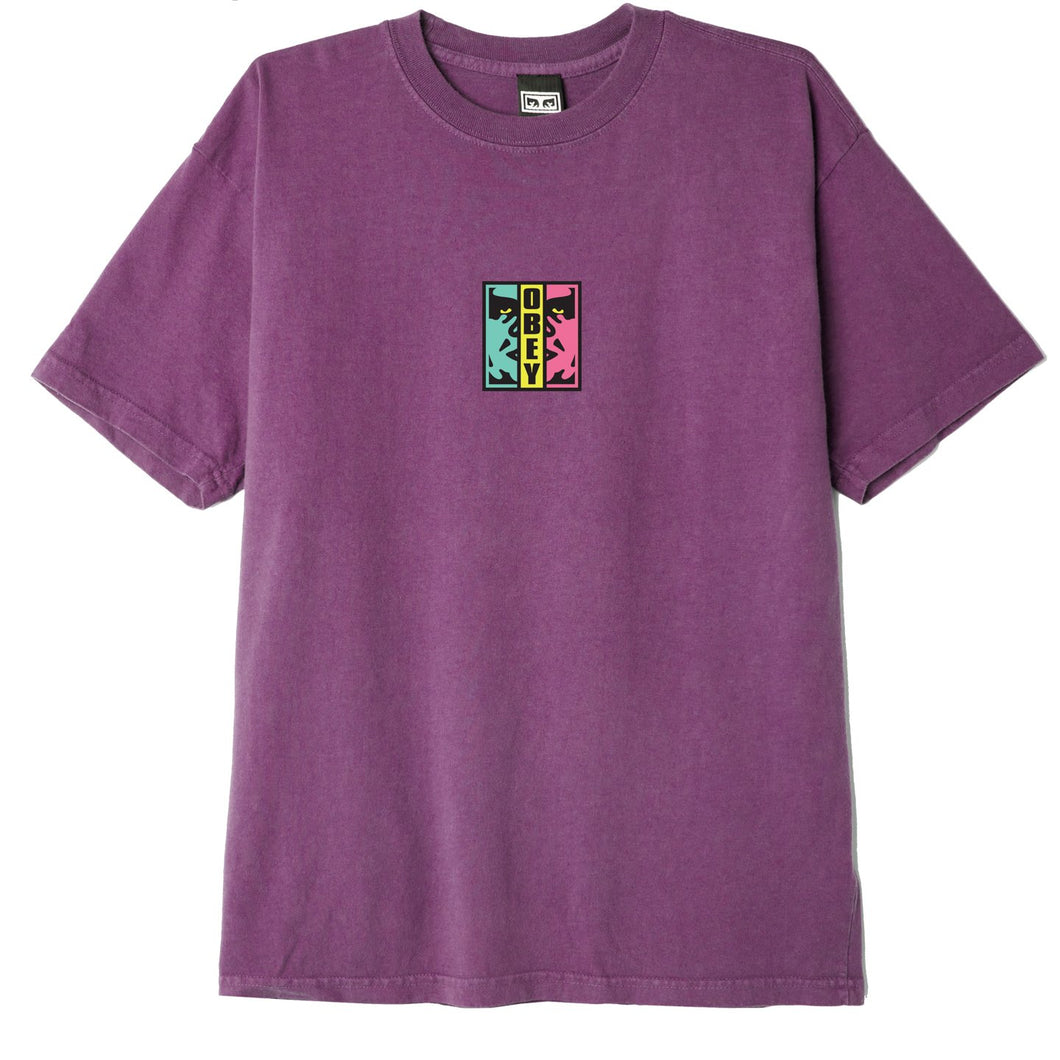 Divided Heavyweight Classic Box T-Shirt Purple Nitro