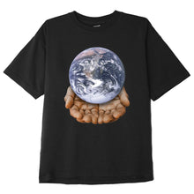 Our Planet Is In Your Hands Heavyweight Classic Box T-Shirt OFF BLACK