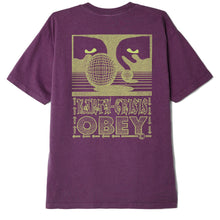Earth Crisis Heavyweight Classic Box T-Shirt Purple Nitro