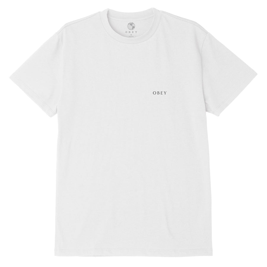 Enhanced Disintegration Sustainable T-Shirt White