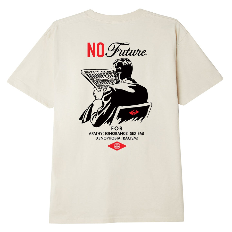 No Future Sustainable T-Shirt Cream