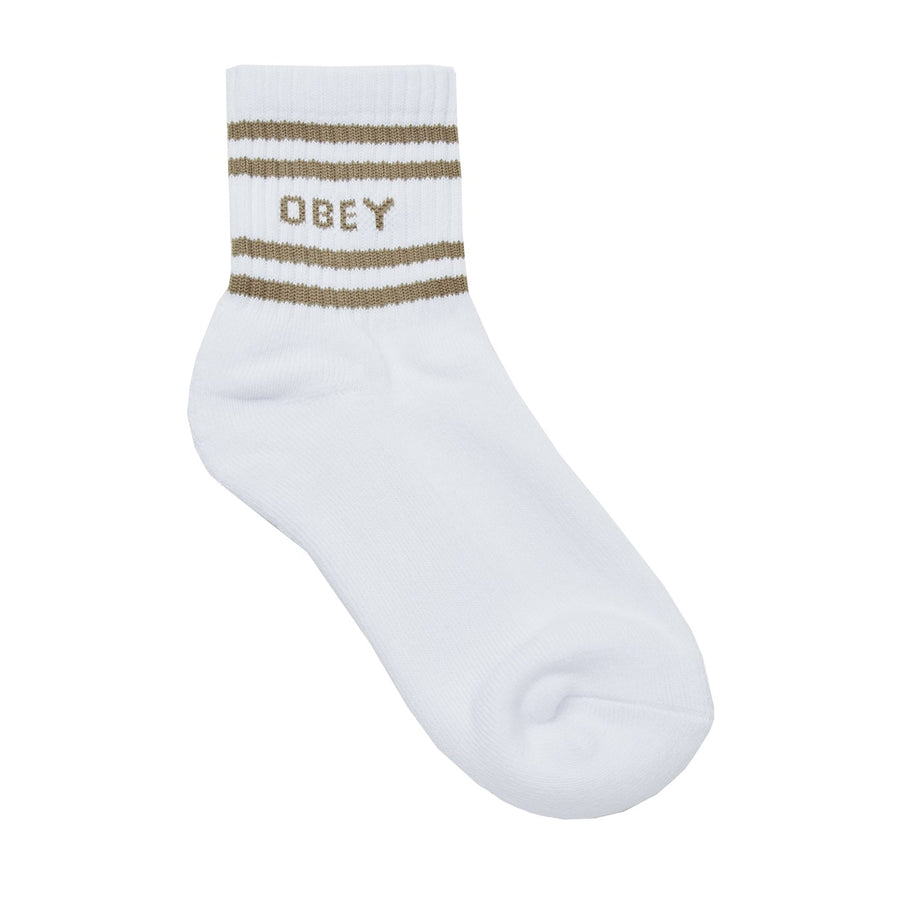 Coop Sock White / Olive