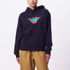 Teeth Box Fit Pullover Hood Dark Navy