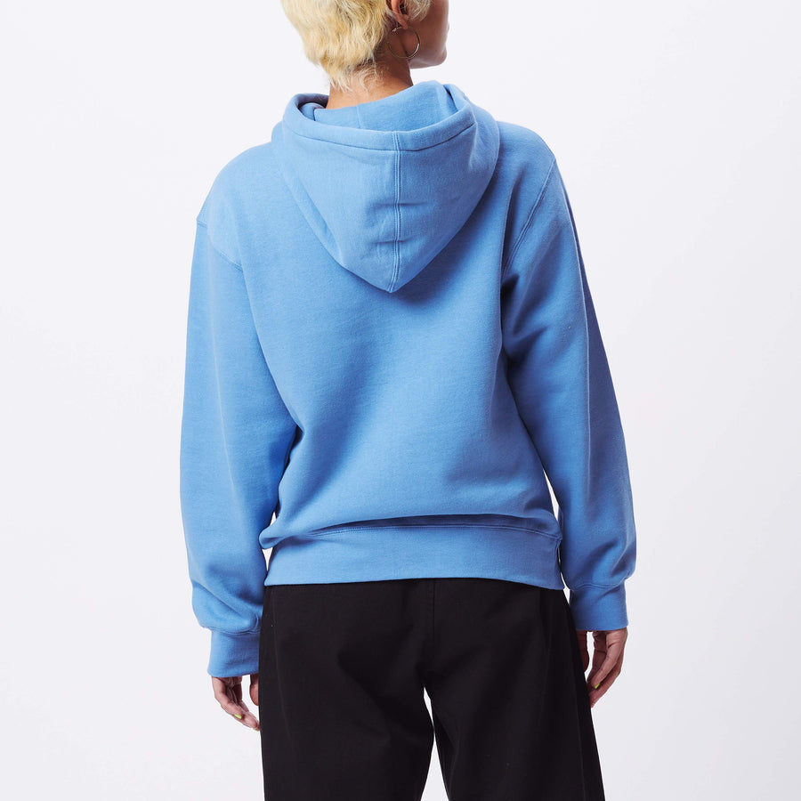Bold Box Fit Pullover Hood Columbia Blue