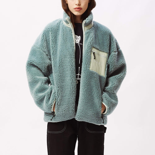 Mesa Sherpa Jacket Mineral Blue