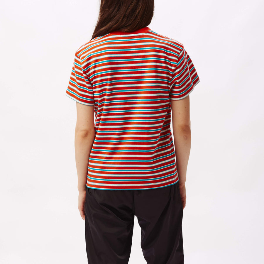 Frances Top Red Multi