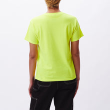 Dark Entry Shrunken T-Shirt Safety Green