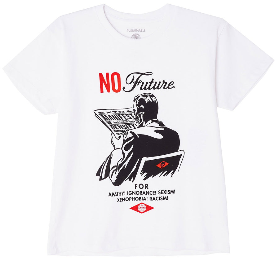 No Future Sustainable T-Shirt White