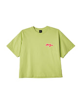 Big Mood Custom Crop T-Shirt Bright Lime