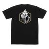 color: black ~ alt: Shell glow tee