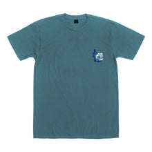 color: Chalky Mint ~ alt: 3rd point pigment tee