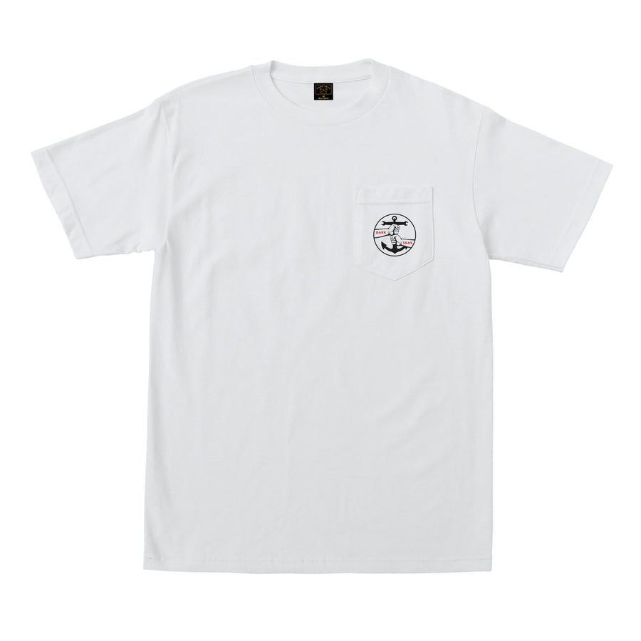 color: white ~ alt: working class pocket tee