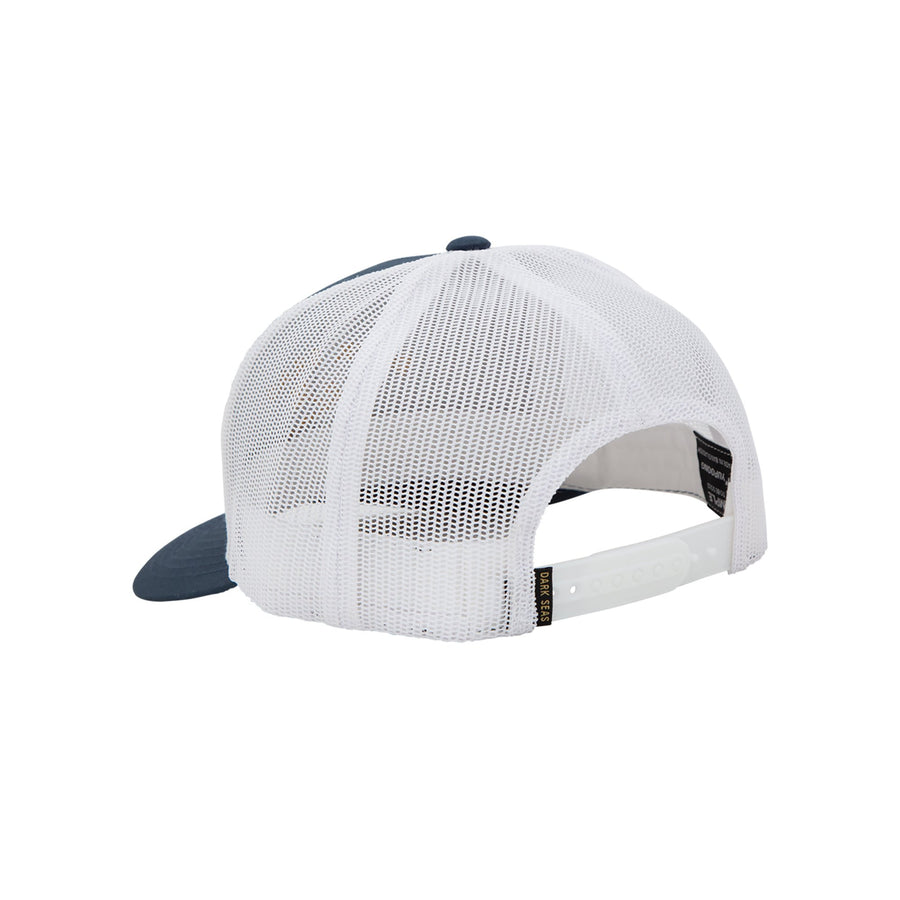 color: navy/white ~ alt: murre hat